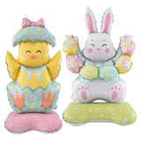 Easter Large Bunny Foil Balloons Party Decor Supplies