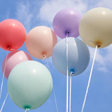 Pastel Latex Balloons Set of 50 12 Inch Rainbow Party Decor Supplies