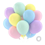 Pastel Latex Balloons Set of 100 12 Inch Macaron Color Party Decor Supplies
