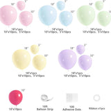 Pastel Balloon Arch Garland Kit 145 PCS Bunny Daisy Egg Party Decor Supplies