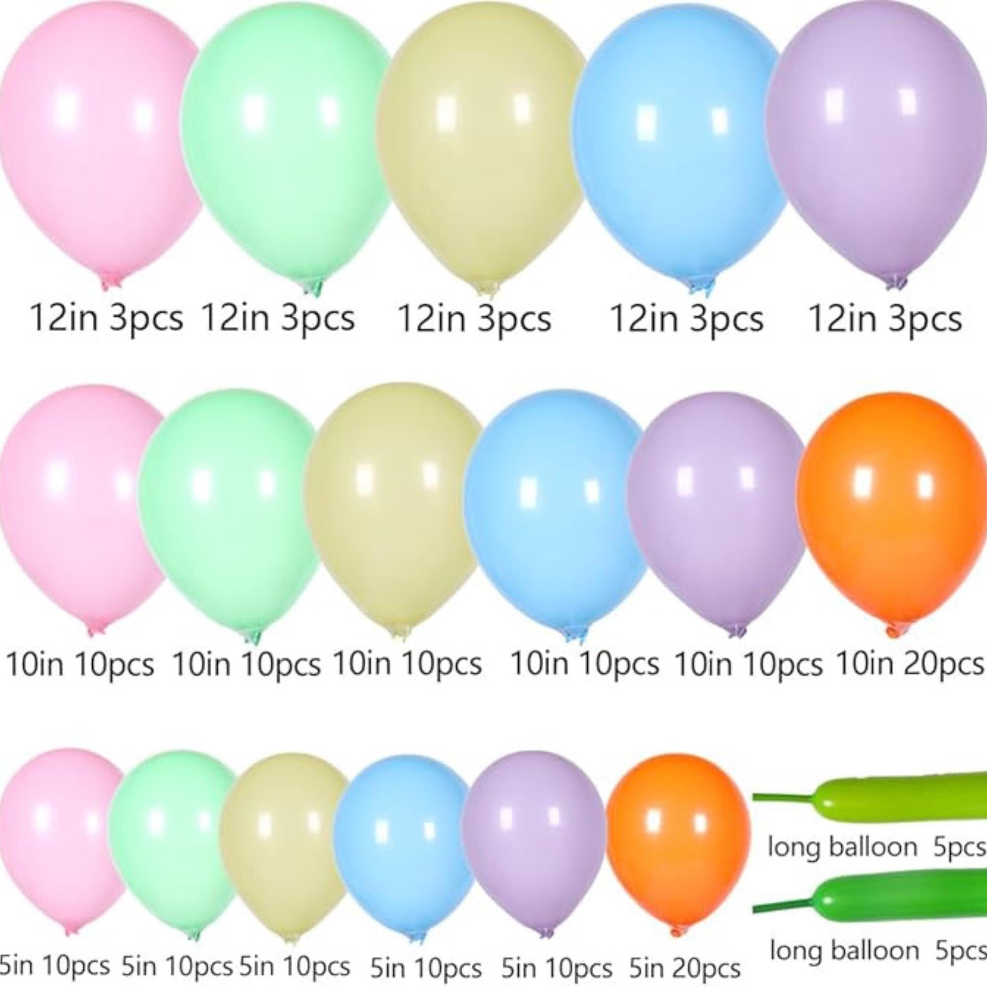 Happy Easter Balloon Garland Arch Kit 171 PCS Bunny Carrot Egg Party Decor