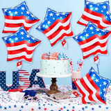 American Flag Star Balloons Red White Blue Patriotic Party Decor