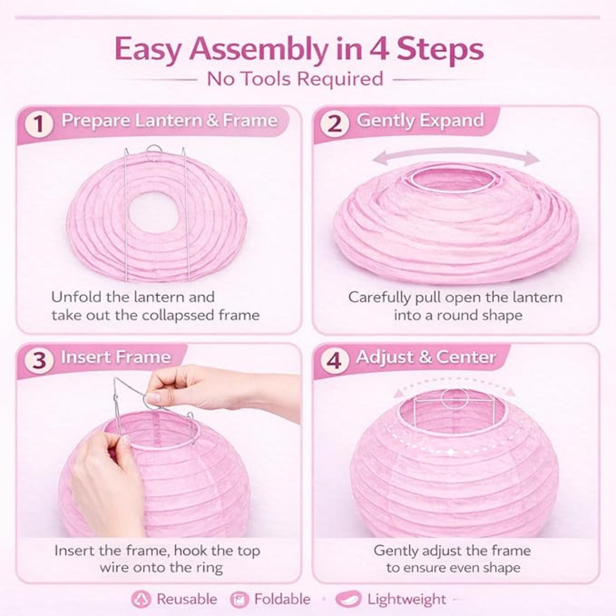 Happy Easter Decorations Set: Banner, Garland, Paper Fans, Lanterns, Balloons – Spring Party Supplies