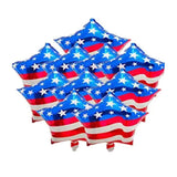 Fourth of July Patriotic Balloons Set with American Flag for Party Decor