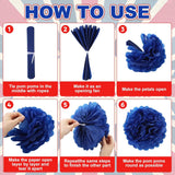 250th Anniversary Patriotic Decorations Set with Banner Fans and Party Decor