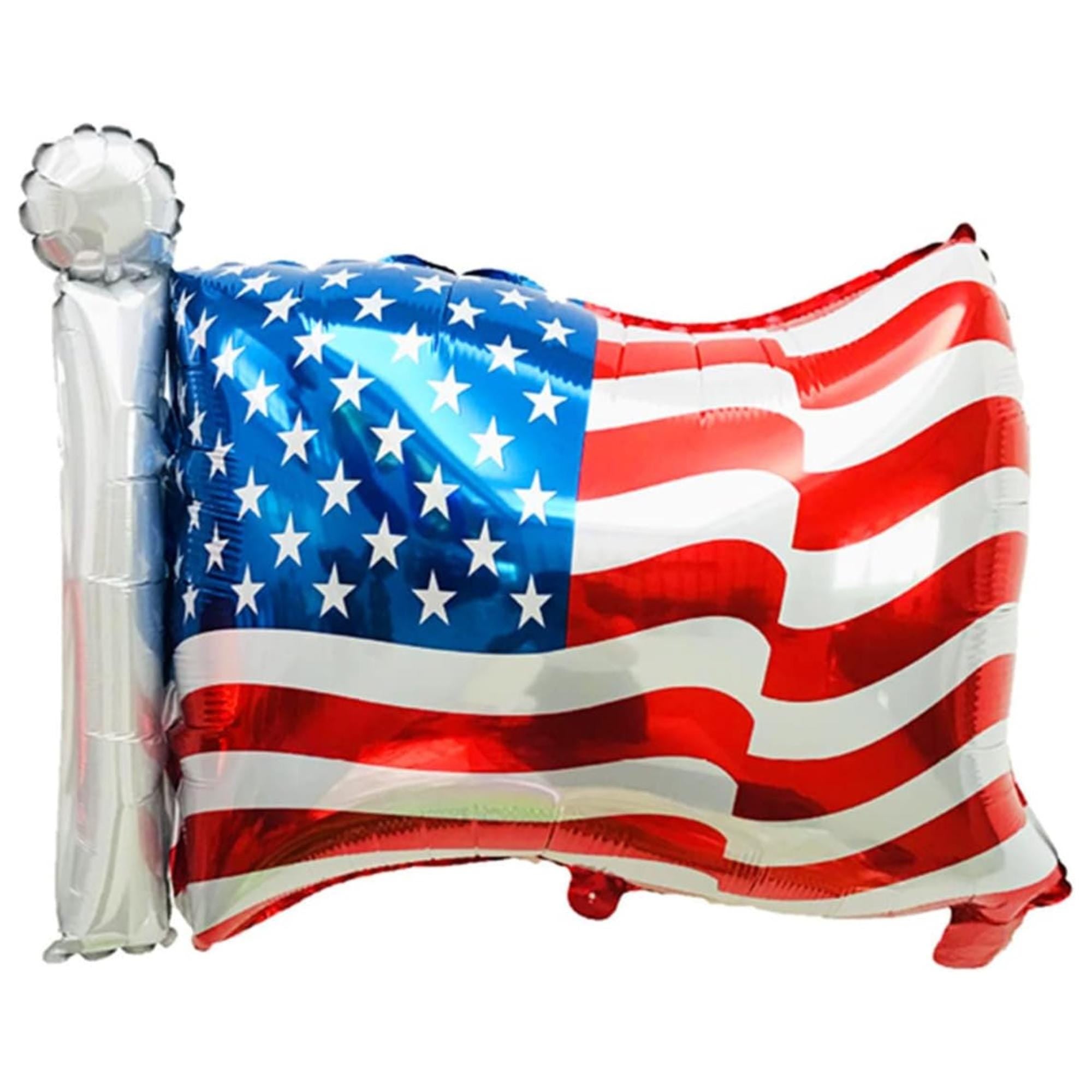 6 Pcs Patriotic American Flag Balloons Independence Party Décor