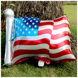 6 Pcs Patriotic American Flag Balloons Independence Party Décor