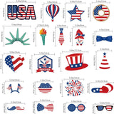 21 Piece Patriotic Photo Booth Props Set for Party Backdrop Decorations