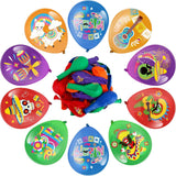 36Pcs Mexican Fiesta Balloons Cinco De Mayo Taco Party Latex Decoration Set