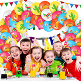100Pcs Fiesta Latex Balloons Multi Color Cinco De Mayo Mexican Party Decor