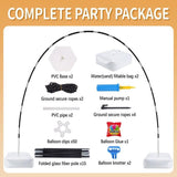 10ft Balloon Arch Stand Adjustable Frame Wedding Birthday Party Backdrop