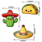 183Pcs Fiesta Balloon Arch Kit Cactus Sombrero Taco Party Decor Set Birthday