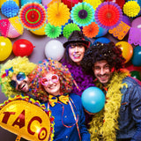 Fiesta Party Decorations Kit Balloon Arch Tablecloth Backdrop Cinco De Mayo