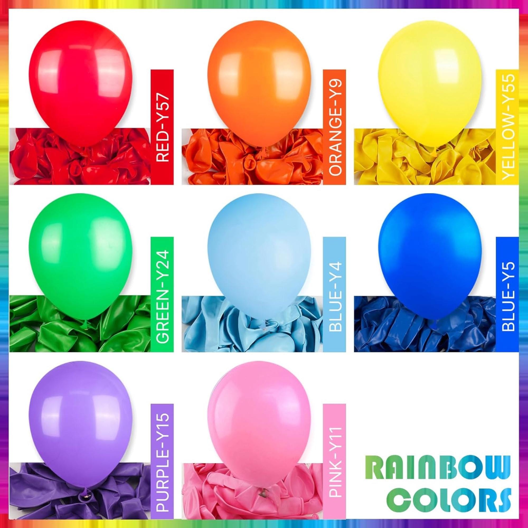 Rainbow Balloon Arch Kit: 142pcs Party Garland for Cinco De Mayo Decoration