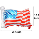 5 Pcs American Flag Balloons Patriotic Party Decor Independence Day