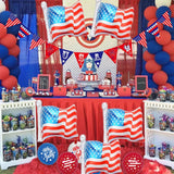 5 Pcs American Flag Balloons Patriotic Party Decor Independence Day