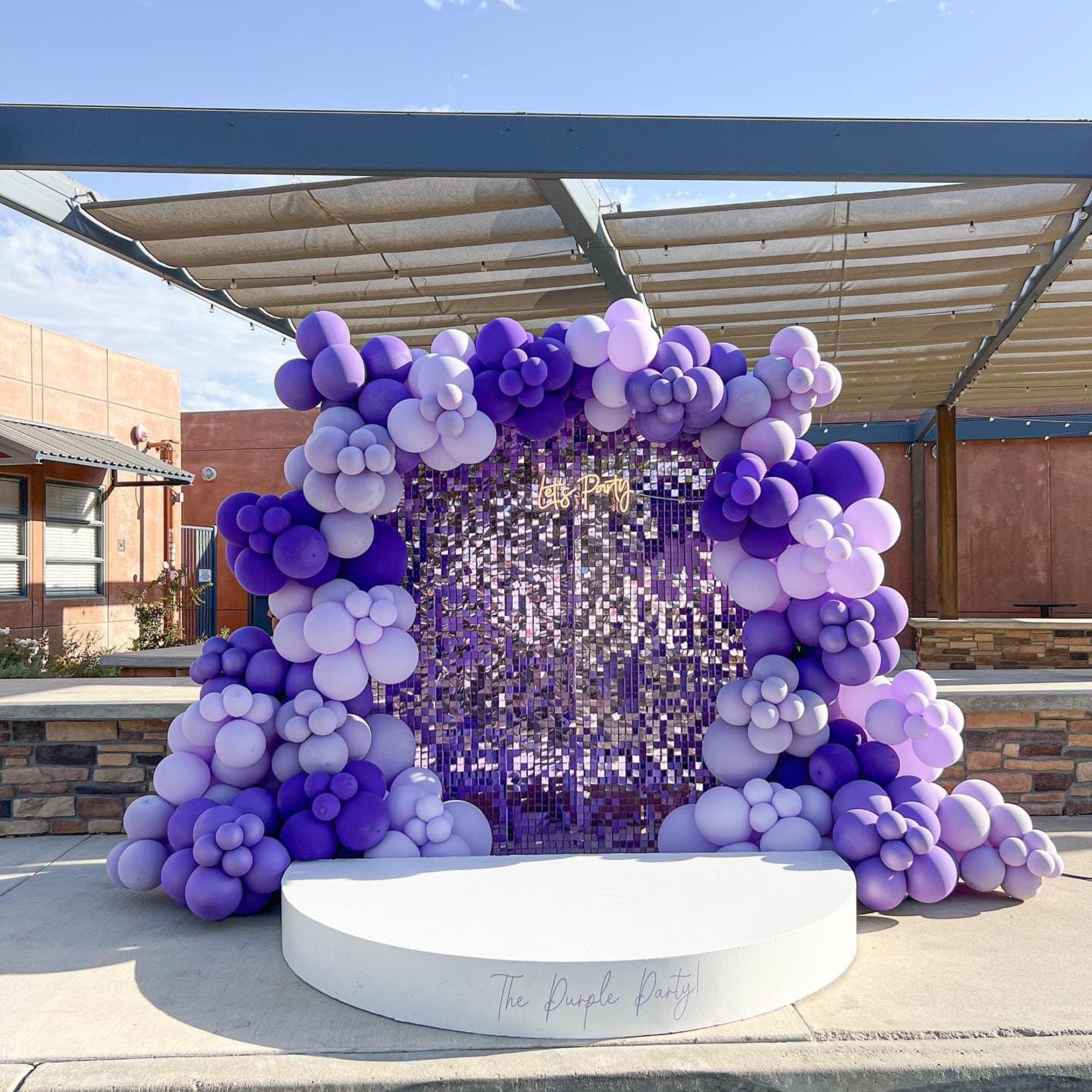 Purple Balloon Arch Kit 146 Pcs Lavender Dark Purple Princess Party Decor