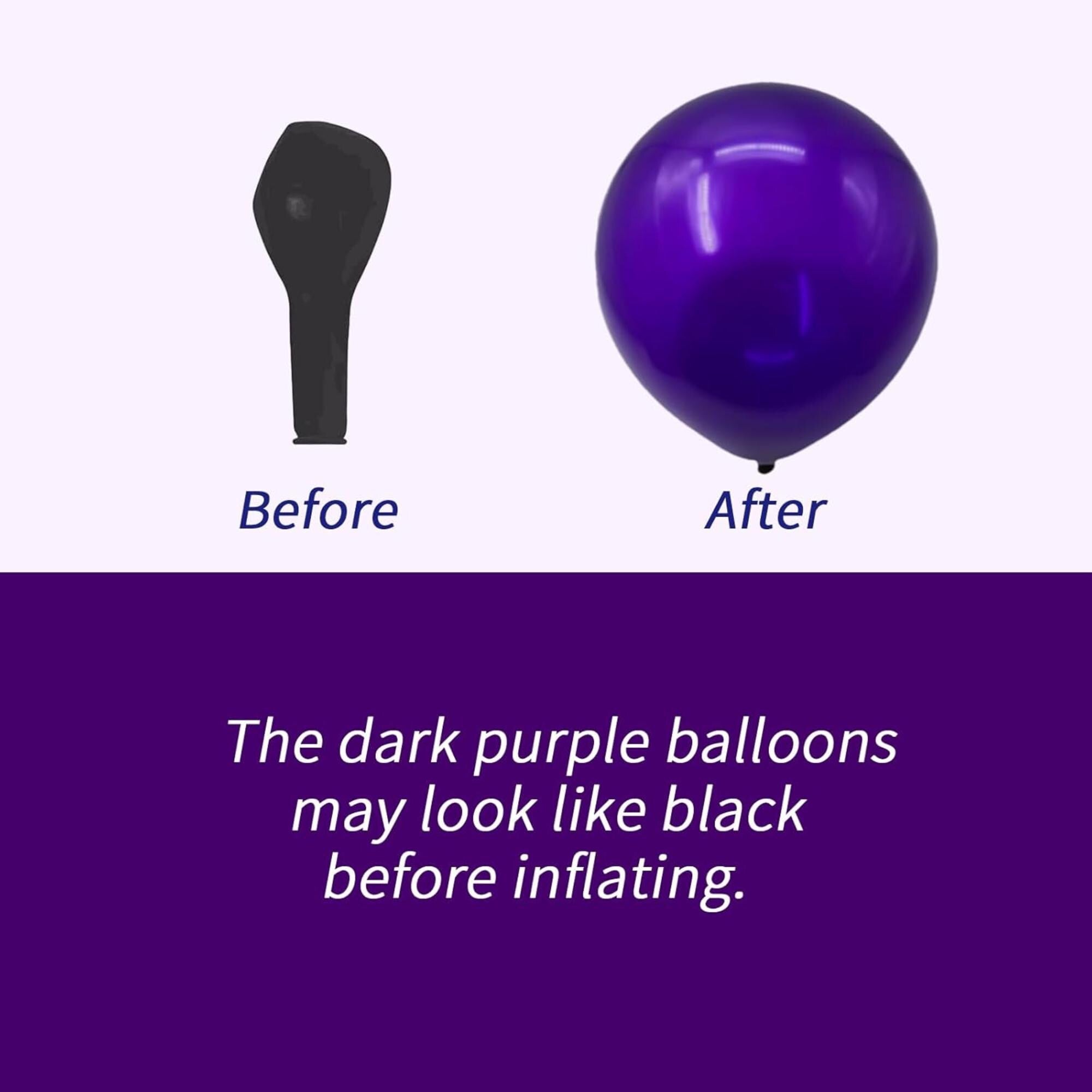 Purple Gold Balloon Arch Kit 113 Pcs Lavender Party Decor Set
