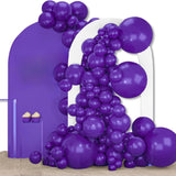 Dark Purple Balloon Arch Kit 155 Pcs Royal Party Decor Set