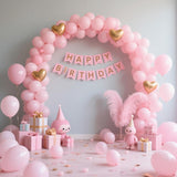Pastel Pink Balloon Arch Kit, Macaron Garland, Baby Shower Birthday Party Decor