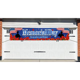 Memorial Day Banner, Remember Honor Yard Sign, Patriotic Indoor Outdoor Decoration