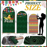 3Pcs Cinco De Mayo Arch Backdrop Covers Fiesta Party Photo Booth Decor Set