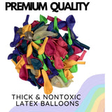 Rainbow Confetti Balloon Garland Arch Kit: Fiesta, Circus, Birthday Party Decorations