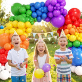 Rainbow Balloon Arch Kit 209pcs Colorful Garland Balloons Baby Shower Birthday Party Decorations