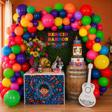 Fiesta Balloon Garland Arch Kit, Mexican Taco Party Decor, Birthday Baby Shower Wedding Balloons
