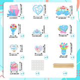 Mother's Day Centerpiece Sticks, Table Toppers, Party Decorations, Mom Celebration Supplies