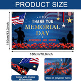 Memorial Day Backdrop Banner, Patriotic Poppy Photo Background, Remembrance Decor