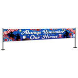Memorial Day Garden Banner, Patriotic Outdoor Yard Sign, Remembrance Decor
