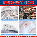 Patriotic Soldier Backdrop Banner 4th Of July Memorial Day Veterans Day Party Decoration