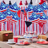 American Flag Star Foil Balloons Patriotic 4th Of July USA Party Decorations