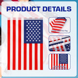 American Flag Banner | 52.5 Ft USA Pennant Bunting, Patriotic Party Decor