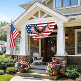 USA Bunting Flag Set | 250 Years of Freedom Eagle Banner (1776-2026)