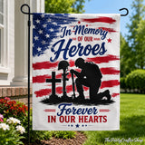 Memorial Day Garden Flag | Double Sided Patriotic Heroes Tribute (3x5)