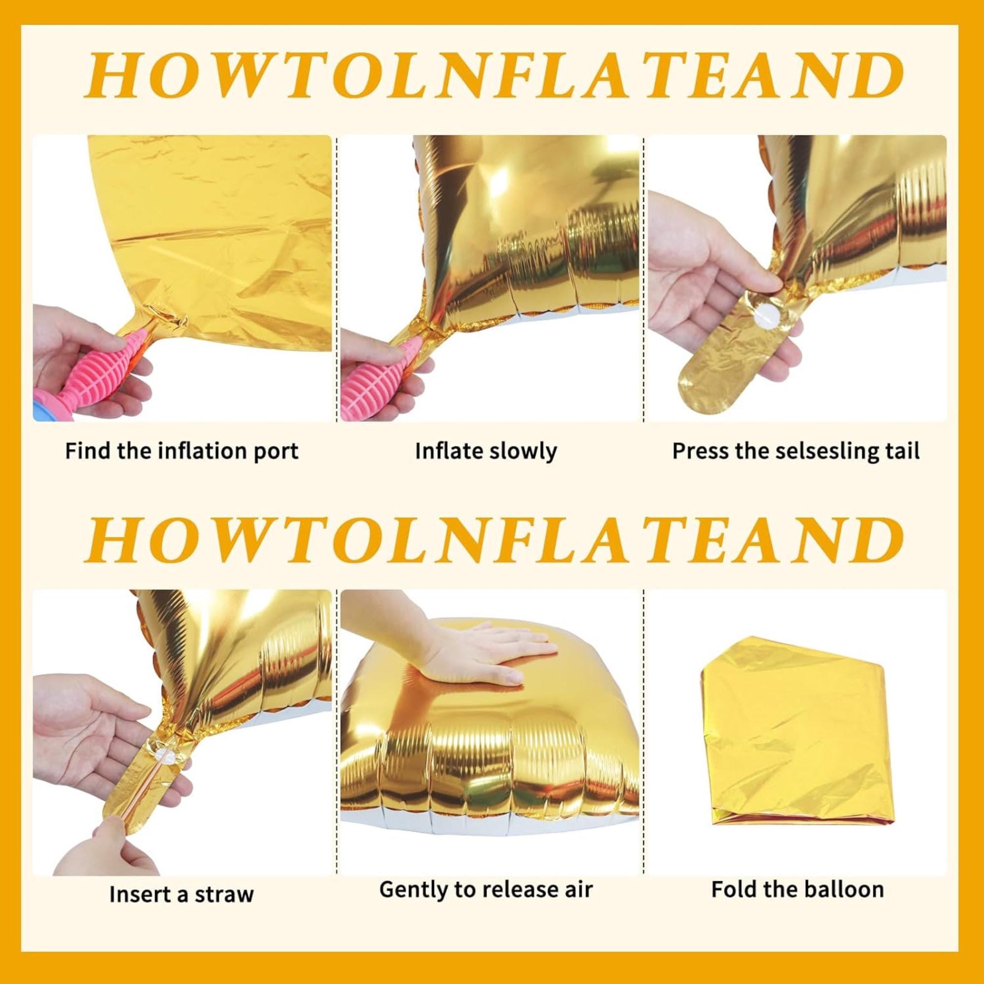 Gold White Balloon Arch Garland Kit | Eid ul Adha Party Backdrop Shower Decor