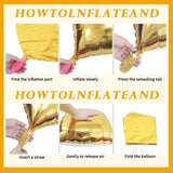 Gold White Balloon Arch Garland Kit | Eid ul Adha Party Backdrop Shower Decor