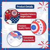 American Flag Backdrop | 7x5 Ft Patriotic Party Banner, 4th of July Decor