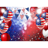 American Flag Photography Backdrop | 4th of July Patriotic Party Decor