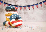 Happy 4th of July American Flag Banner Patriotic Independence Day Party Decorations