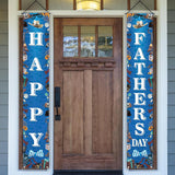 First Father's Day Porch Banner Super Dad Hanging Decorations Family Party Supplies