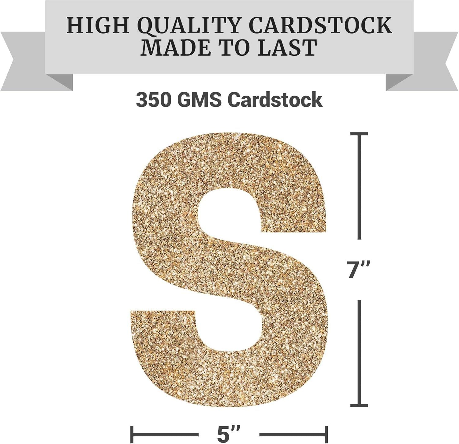 Gold Glitter Dad Ever Banner – Father's Day Party Decoration