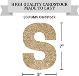 Gold Glitter Dad Ever Banner – Father's Day Party Decoration