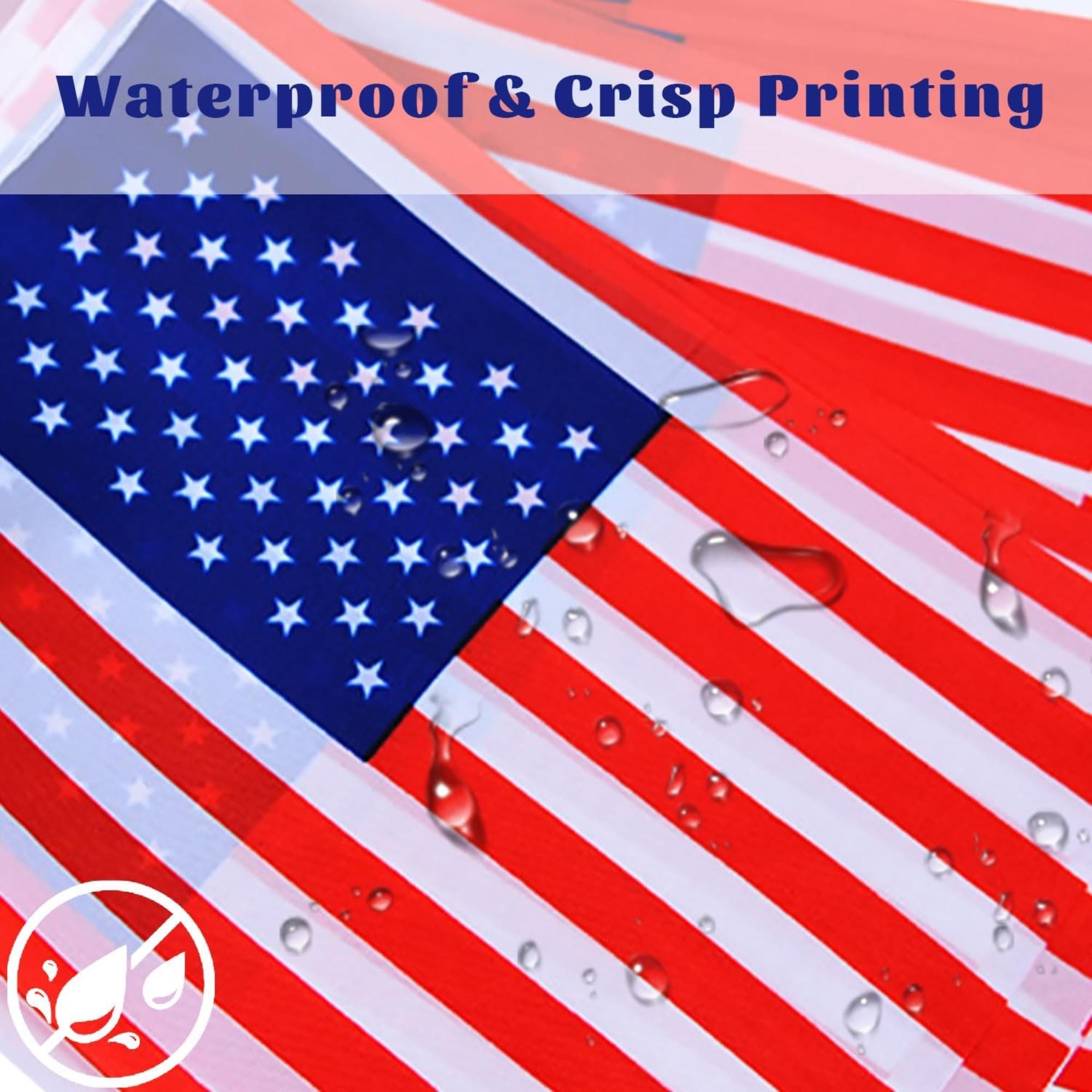 60 PCS American Flag Banner String | 65 Ft Patriotic USA Bunting