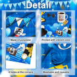 Happy Father's Day Door Cover Banner Indoor Outdoor Party Decorations for Dad Celebration