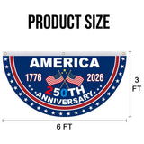 USA 250th Anniversary Bunting Set | Patriotic 1776-2026 American Banner
