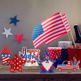 Patriotic Table Centerpieces | 4th of July American Flag Stars Decorations