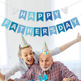 Blue "Dad Ever" Father's Day Banner Garland – Party Decorations